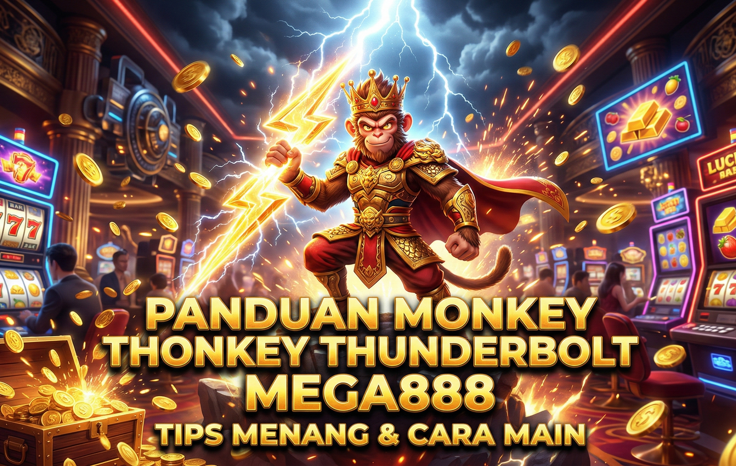 Monkey Thunderbolt Mega888 Gameplay